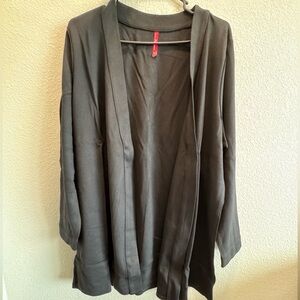 Ruby Ribbon Wrap Ponte Jacket